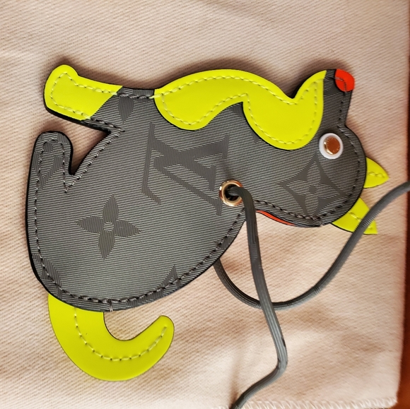 Louis Vuitton Accessories - Super limited edition monogram titiaum SHIBA dog n